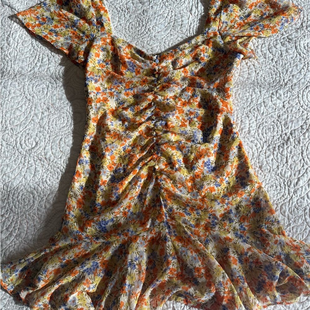 Astr Multicolor Floral Dress
